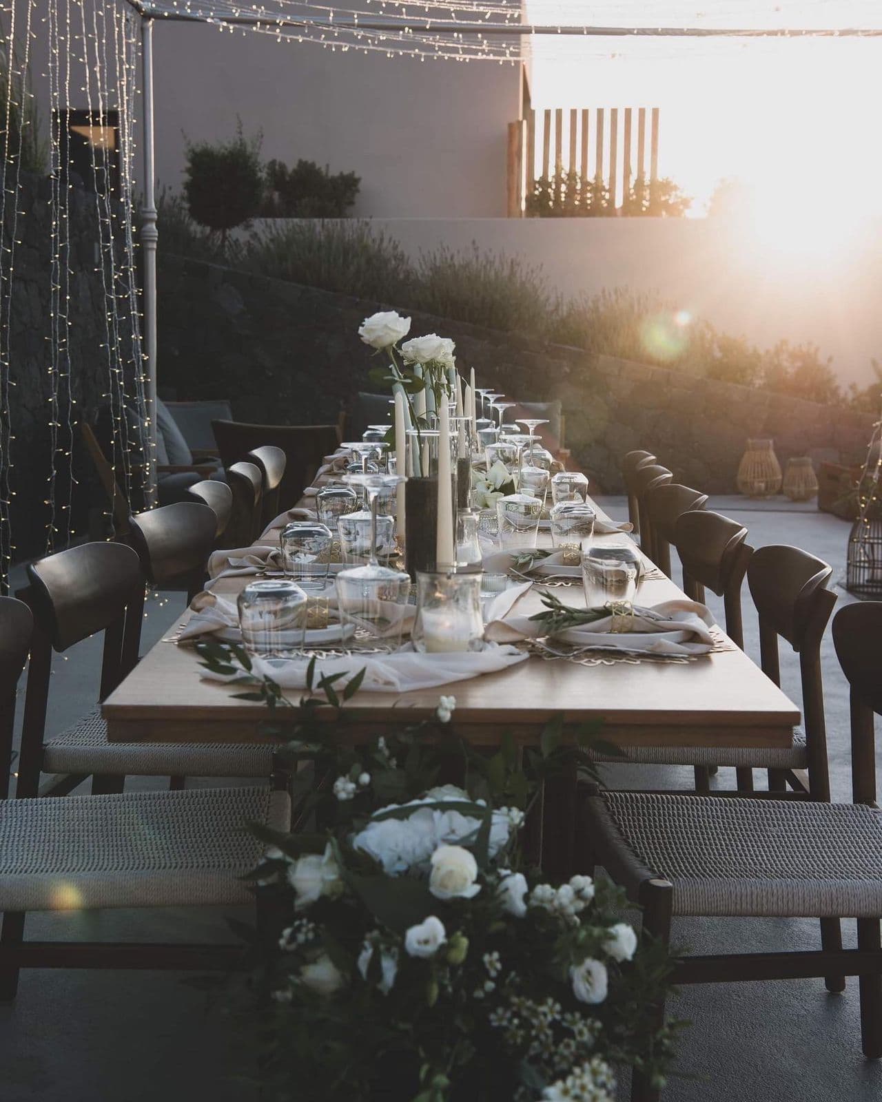 Luxury wedding celebration